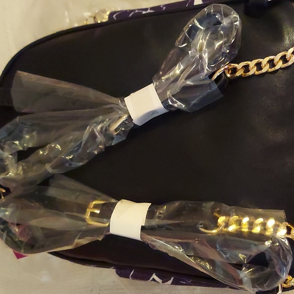 Nwt Betsey Johnson blk skull canvas print backpack - Picture 5 of 5